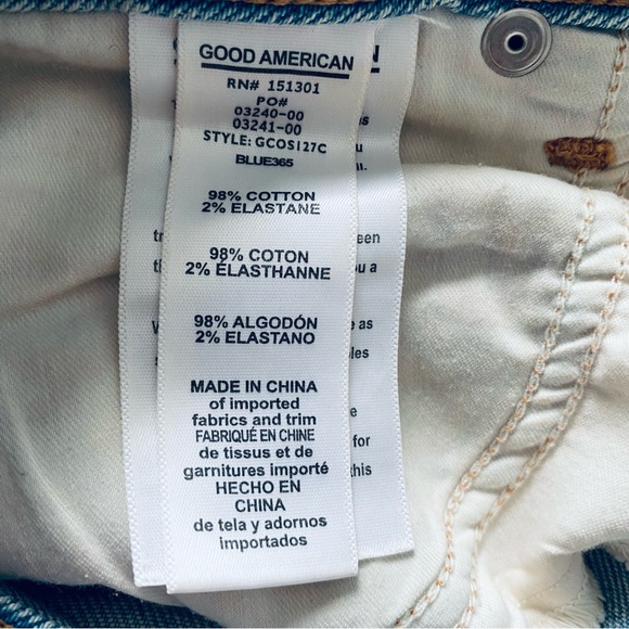 Good American Denim Shorts - Picture 3 of 4